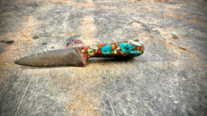 Damascus Hat Knife