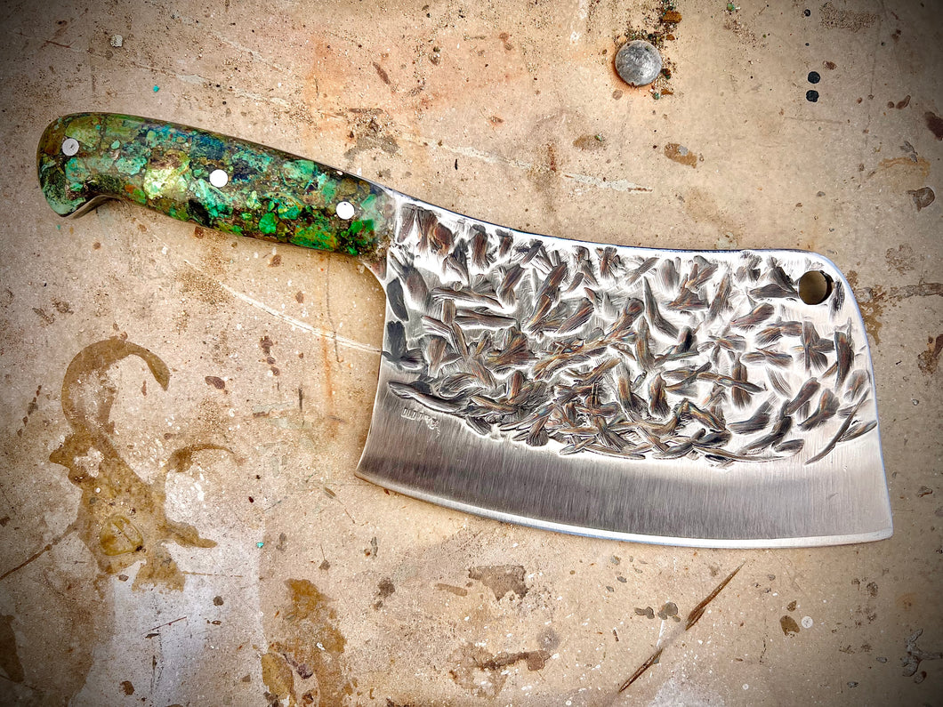 Custom Mono Steel Kitchen Cleaver