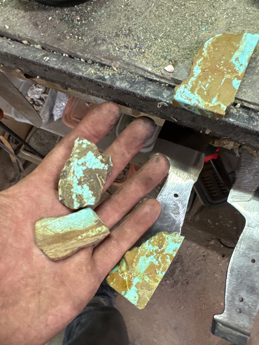 Joes Custom Turquoise Mini Bowie