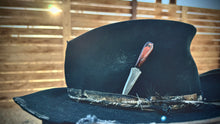 Load image into Gallery viewer, Damascus Hat Knife