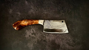 Thuya Burl and Elk Antler Chopper