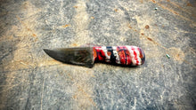 Load image into Gallery viewer, Damascus Hat Knife