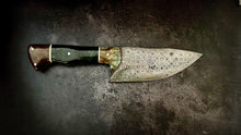 Load image into Gallery viewer, Green Redwood Burl, Black Walnut and No.8 Turquoise Chef
