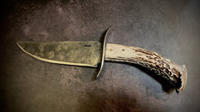 Load image into Gallery viewer, Campo Meteorite, 1084 and Stag antler Bowie
