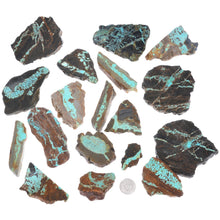 Load image into Gallery viewer, No.8 Turquoise Ribbon Cuts 1lb