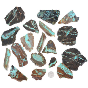 No.8 Turquoise Ribbon Cuts 1lb
