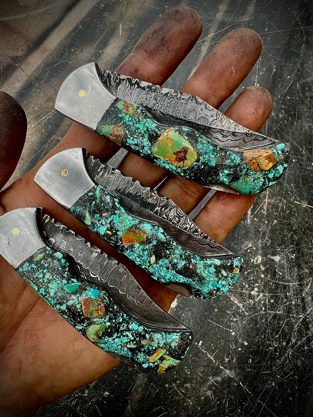 110 Turquoise Folders