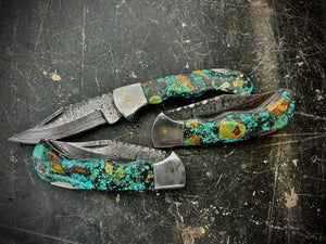 110 Turquoise Folders