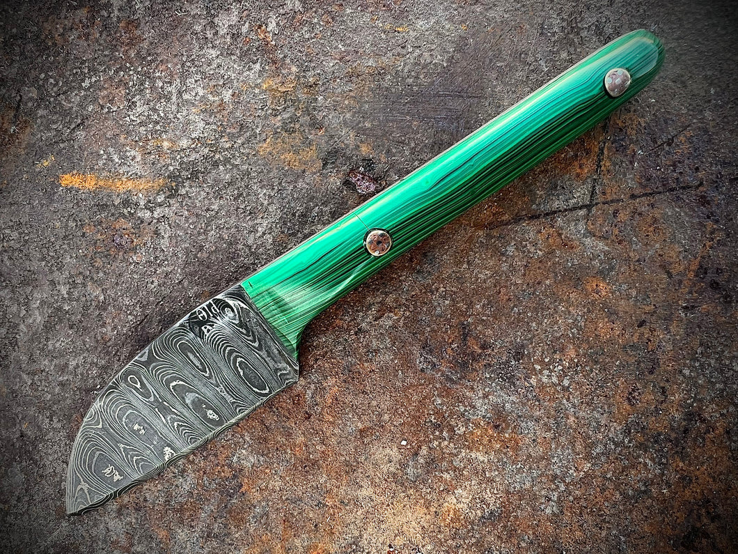 Malachite Composite Damascus