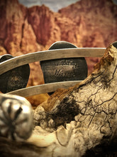 Load image into Gallery viewer, Boulder Turquoise and Sterling Silver
